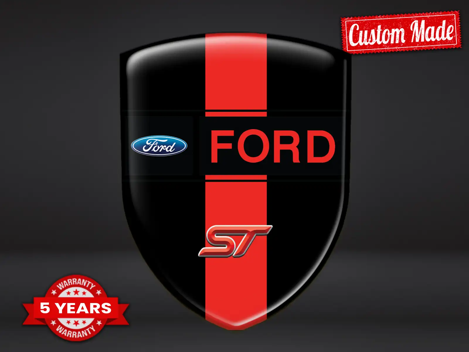 Ford Pare-Chocs Sur Mesure Auto Stylé Drift Minimal